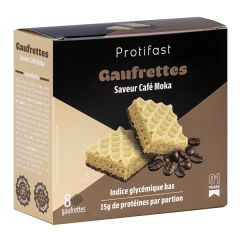 High Protein Mocha Flavoured Wafer.