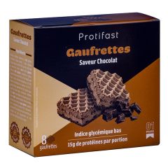High Protein Chocolate Flavoured Wafer Squares.