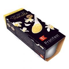 High Protein Vanilla Pudding. Low Carb. Pack of 2 x 125 g