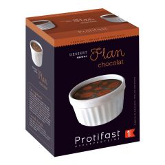Instant High Protein Chocolate Flan Mix. 
7 servings