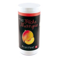 Instant High Protein Peach Mango Drink Mix. Gluten Free. WPI & Collagen. 1 Tub : 500 g