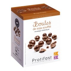 Chocolate Soy Puffs, source of protein